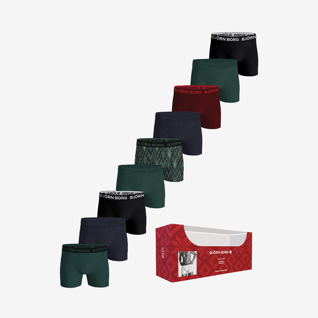 Cotton Stretch Boxer MP001 9-pack boxershorts i bomull med stretch