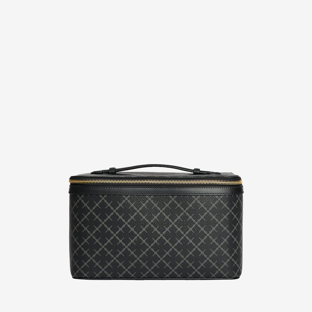 Necessär i färgen Charcoal med rymligt fack och stilren design.