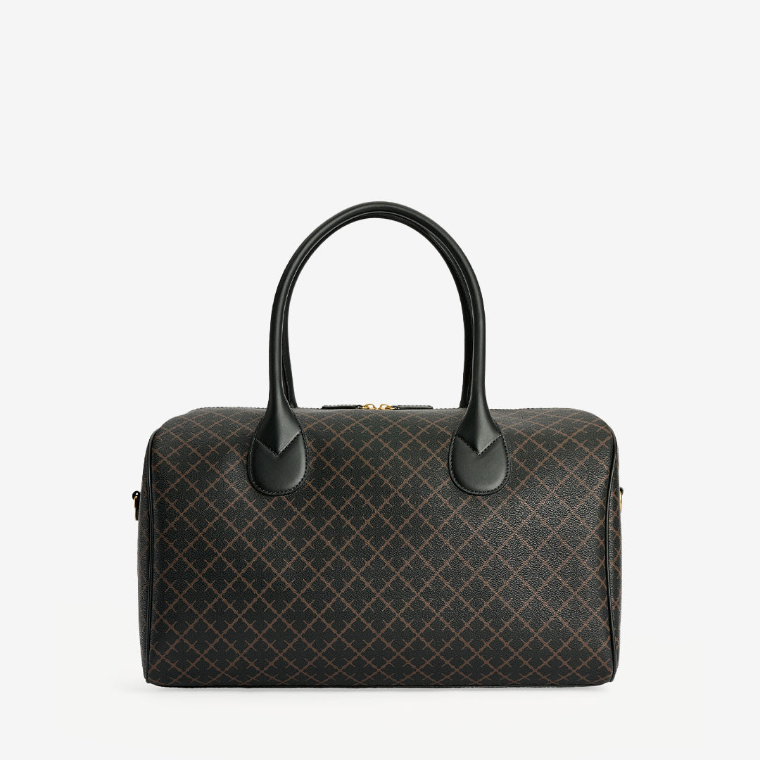 By Malene Birger Lullu Small resväska dark chocolate weekendbag