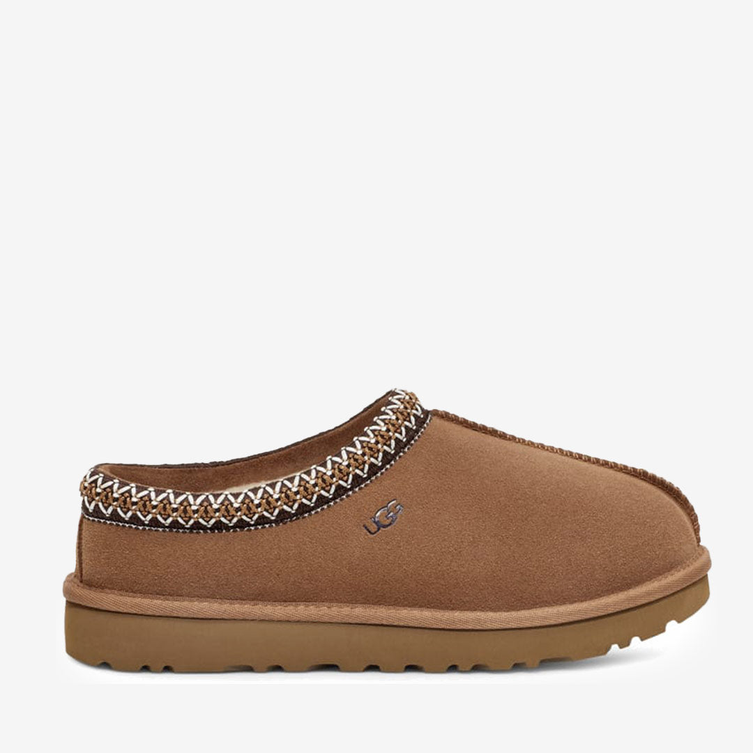 UGG Tasman II toffel i mocka med fårskinn och återvunnen UGGbraid-detalj

