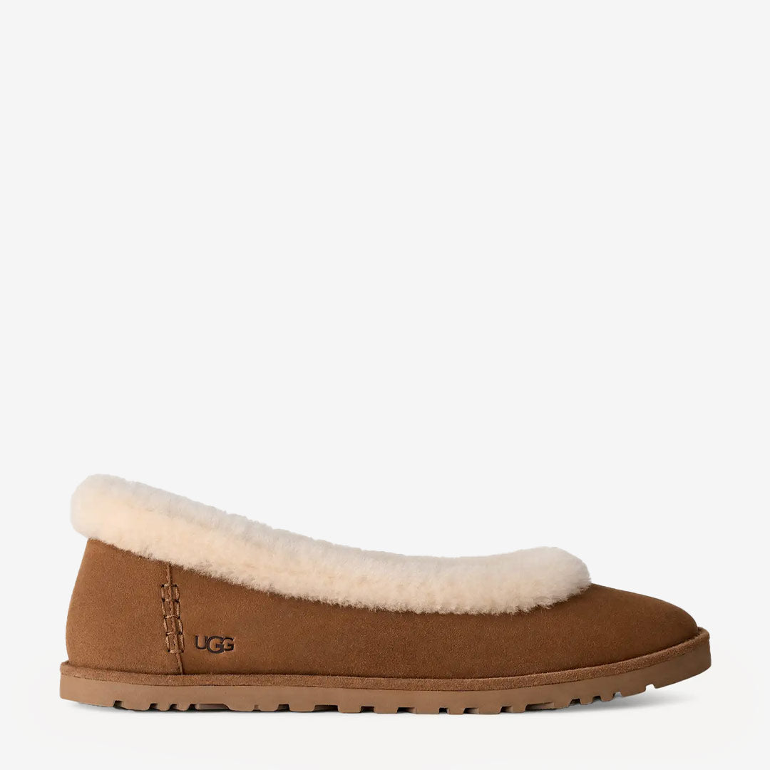 UGG Zora Ballet Flat dam Chestnut 1178111