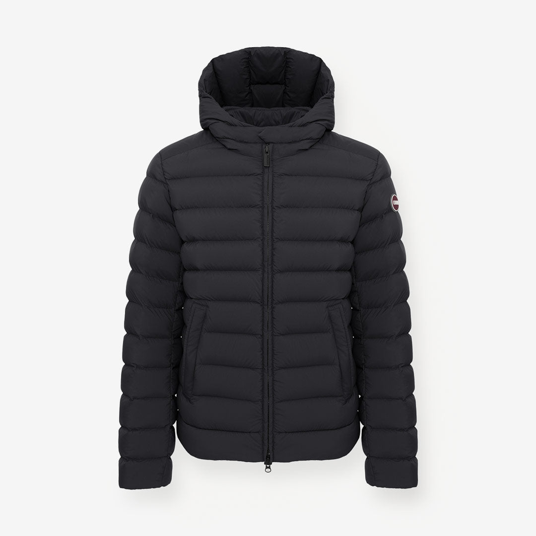 Colmar Quilted Down Jacket Hood herr Black svart dunjacka 12000053R4ZP