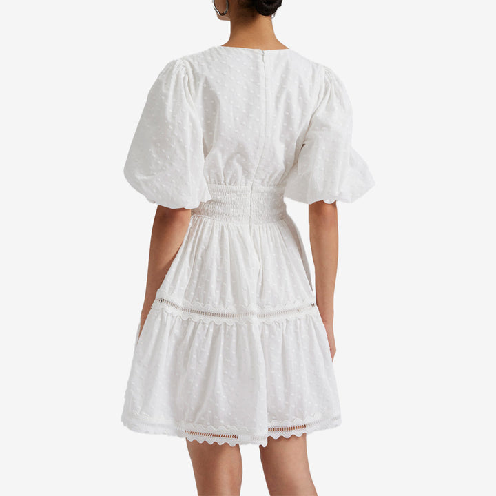Elvira v-neck mini dress