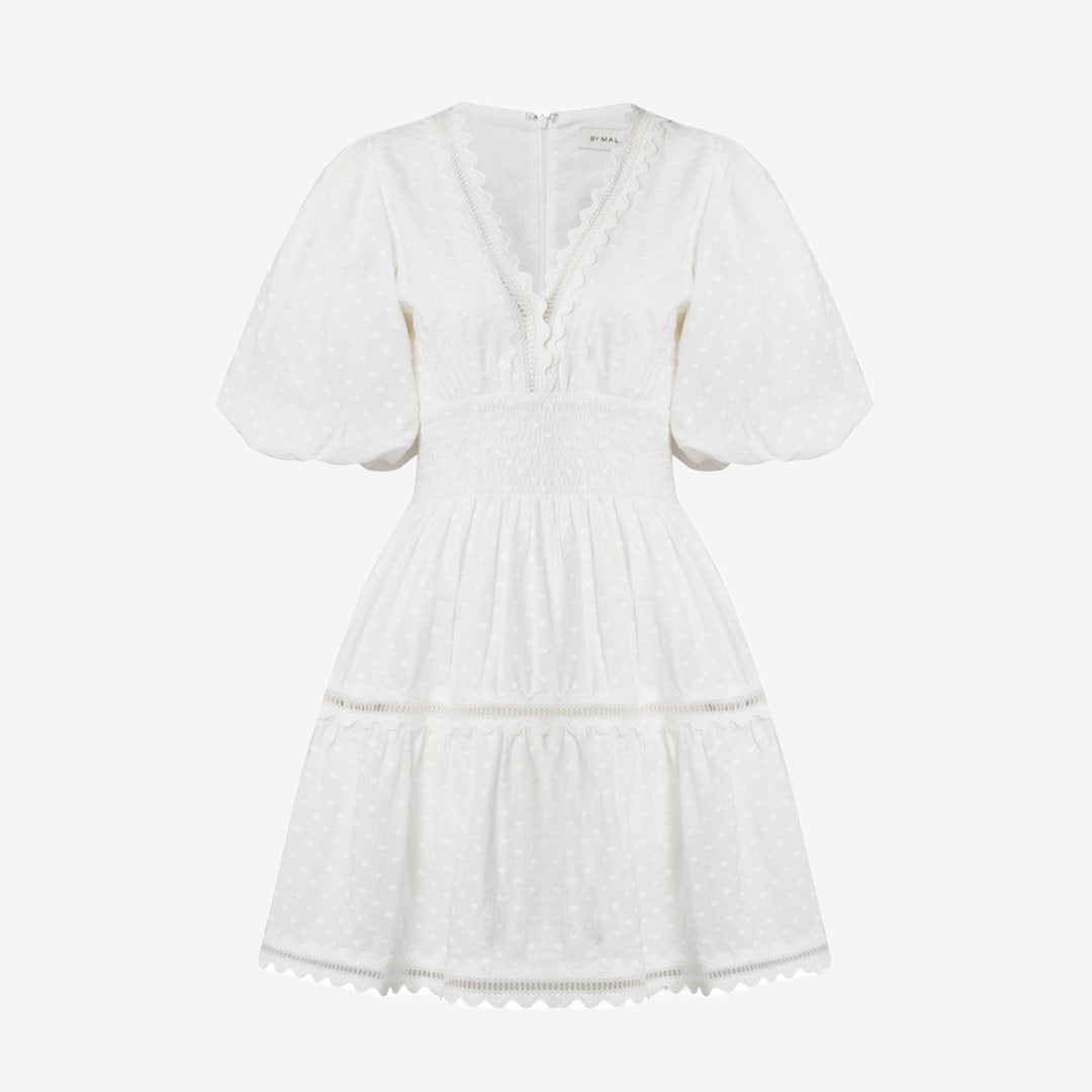 Elvira v-neck mini dress