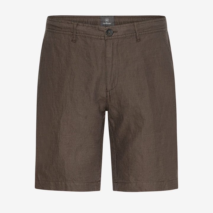 Less Worries Linen Mix Shorts Bruna herr i linneblandning