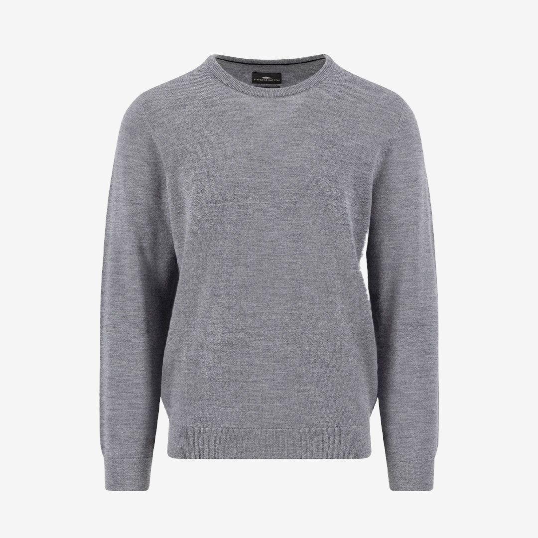 O-Neck, Merino, modern fit*RWS