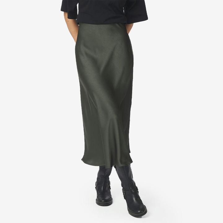 Neo Noir Bovary Skirt dam Deep Green 157755