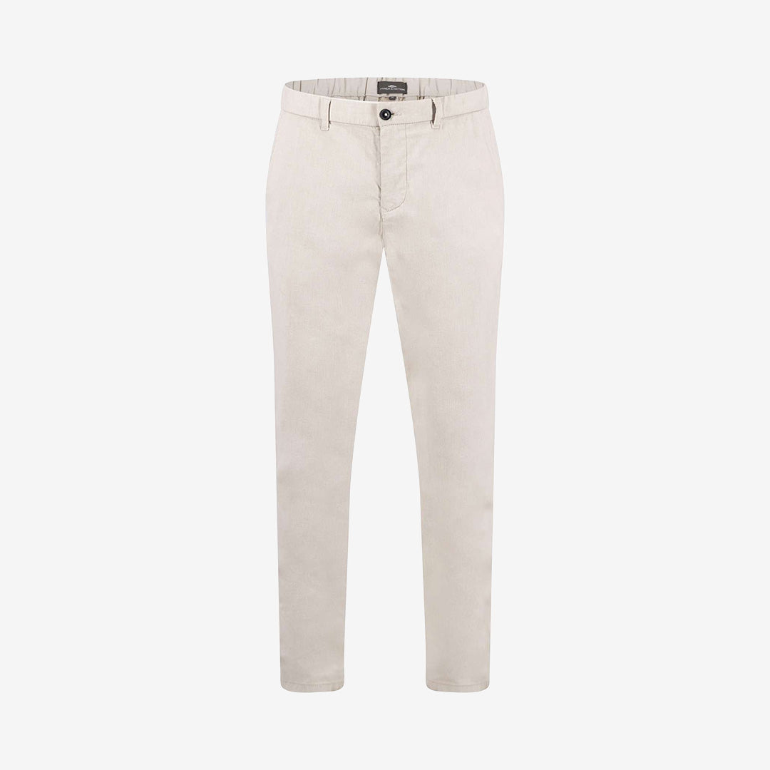 COLI Twotone Structure Chino i Stone från Fynch-Hatton