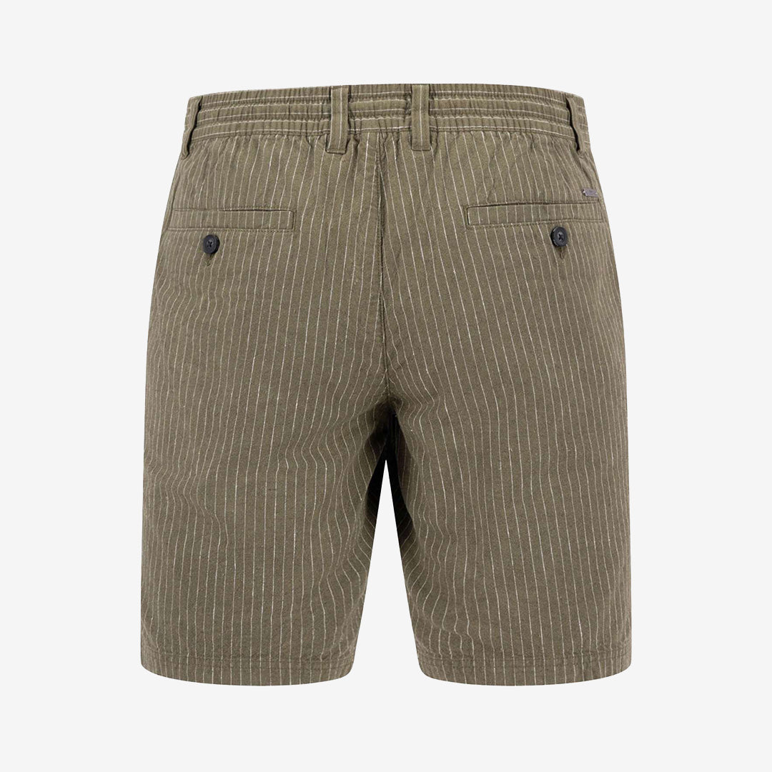 Bermuda Pinstripes  Co/leinen