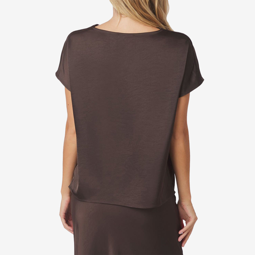 Annabeth Heavy Sateen Tee