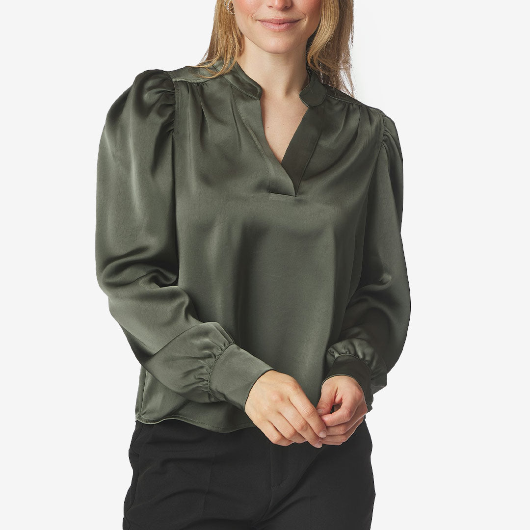 Rosslyn Heavy Sateen Blouse