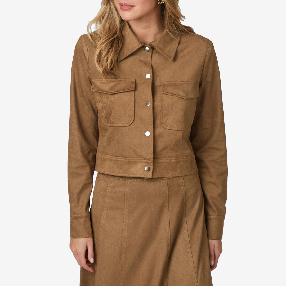 Tamari Faux Suede Jacket