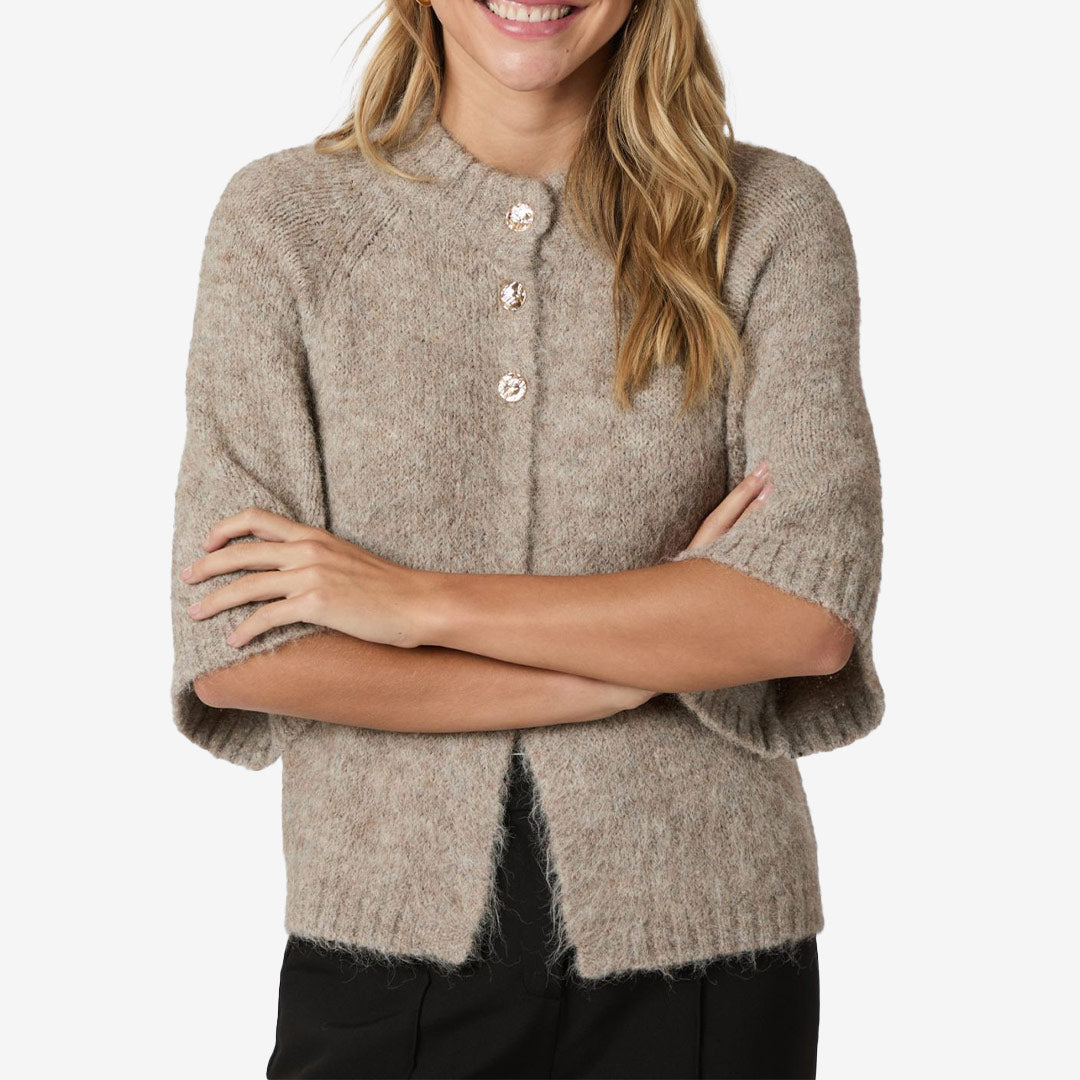 Benuta Fluffy Knit Cardigan