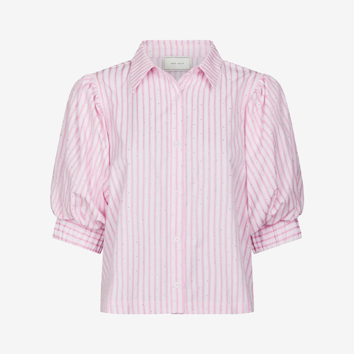 Etta Soft Stripe Stone Shirt