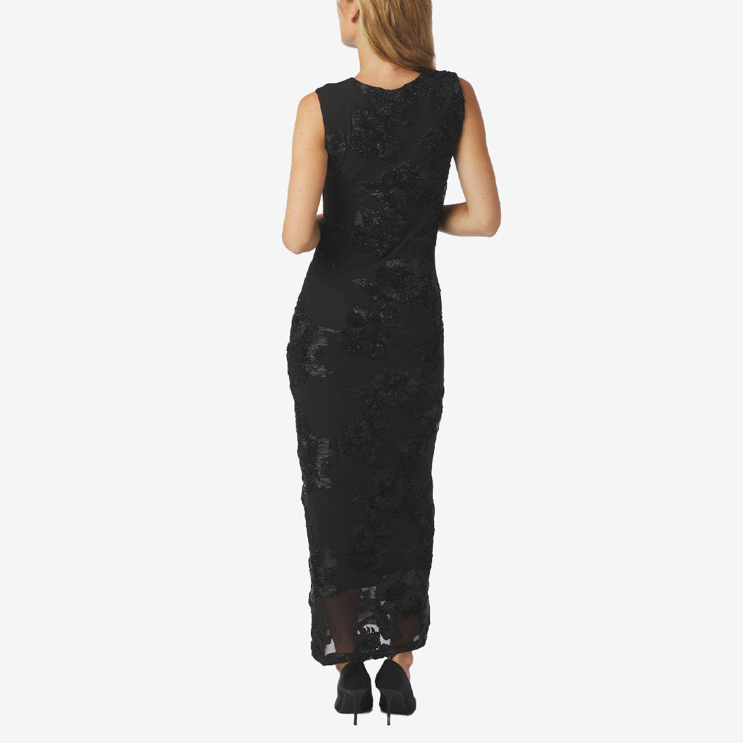 Tiranna Big Flower Mesh Dress