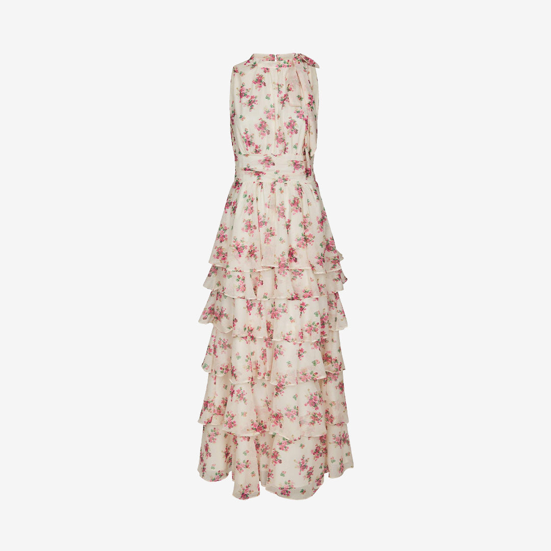 Marli Amazing Chiffon Rose Dress