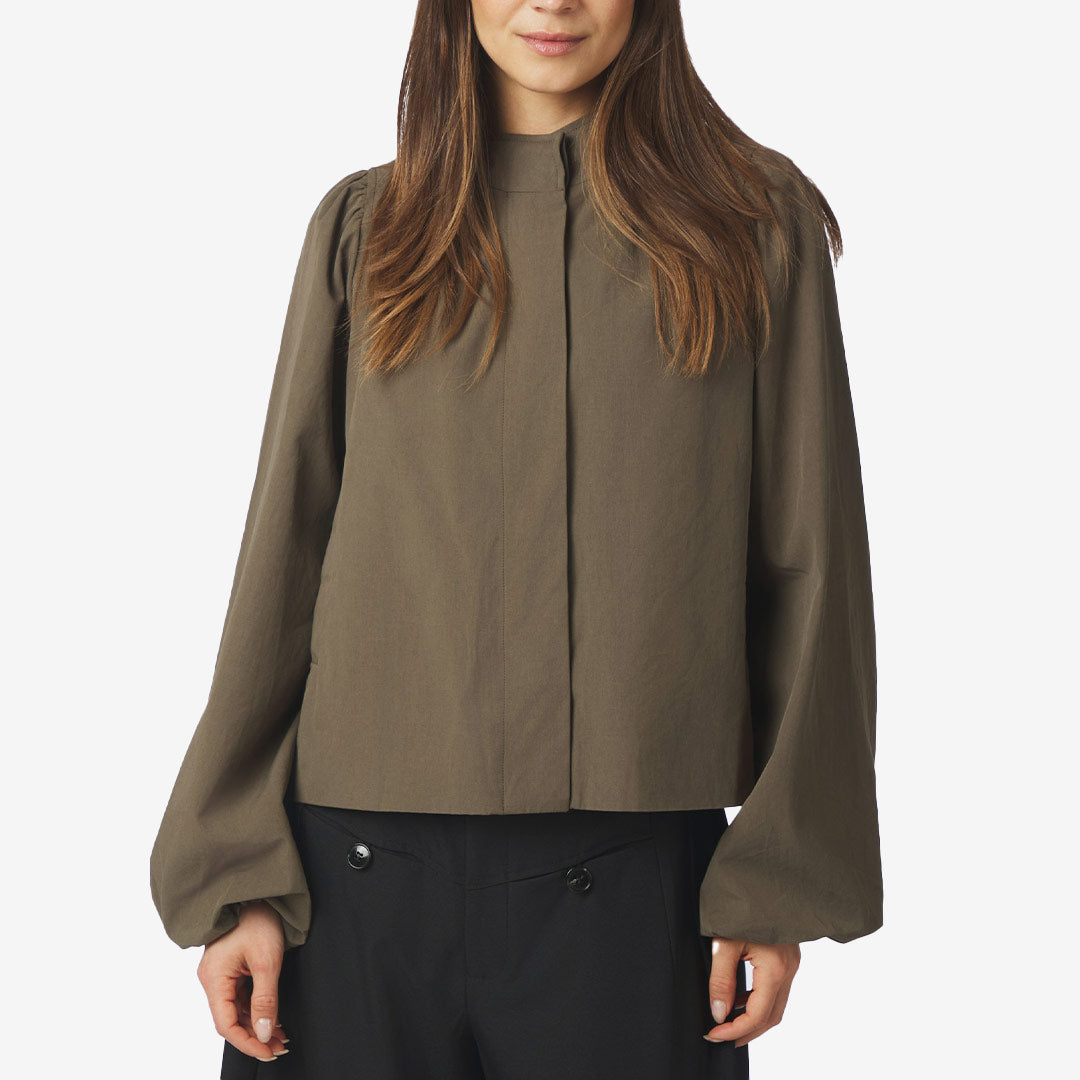Neo Noir Tirsa Twill Jacket dam Army 168103