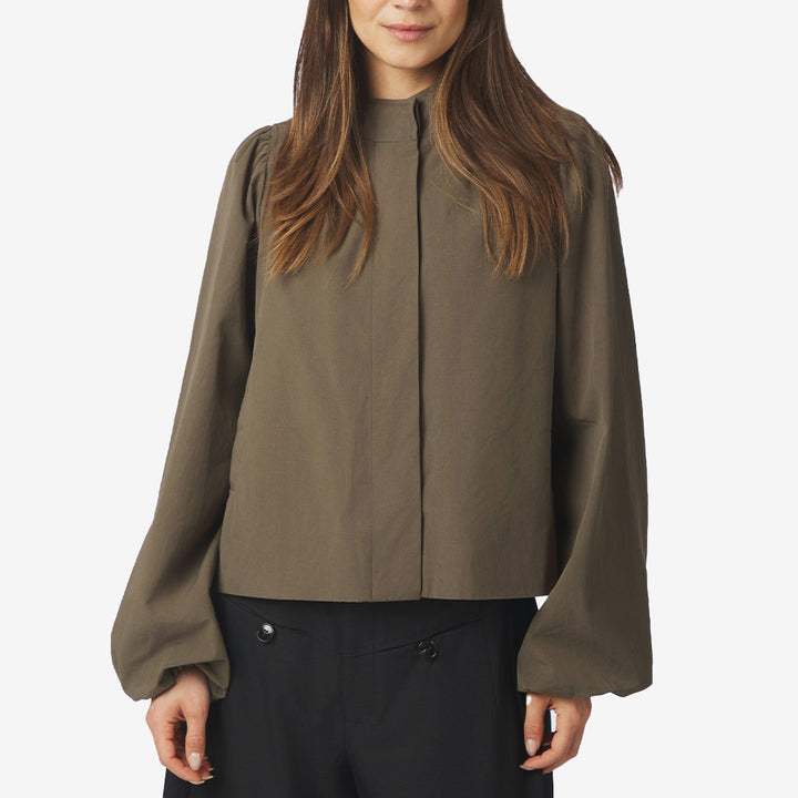Neo Noir Tirsa Twill Jacket dam Army 168103