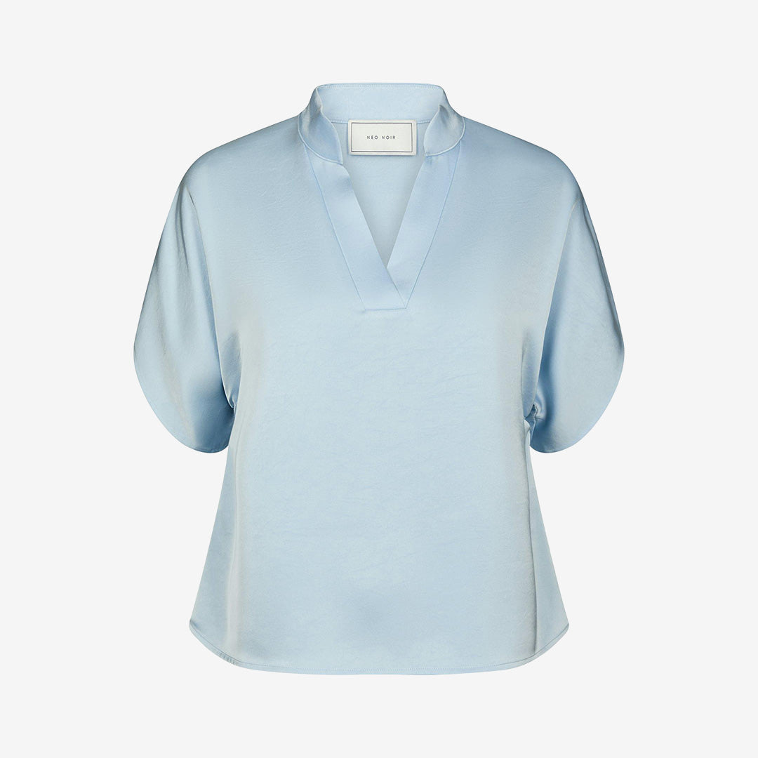 Anelle Heavy Sateen Blouse