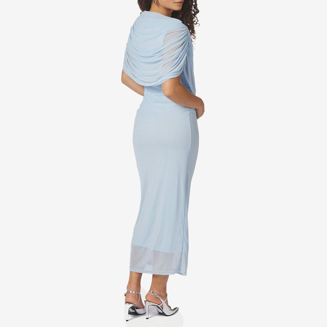 Tottuna Long Drapy Mesh Dress