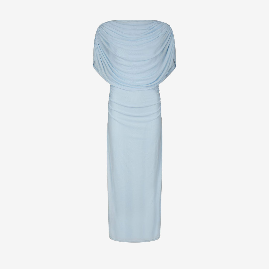 Tottuna Long Drapy Mesh Dress