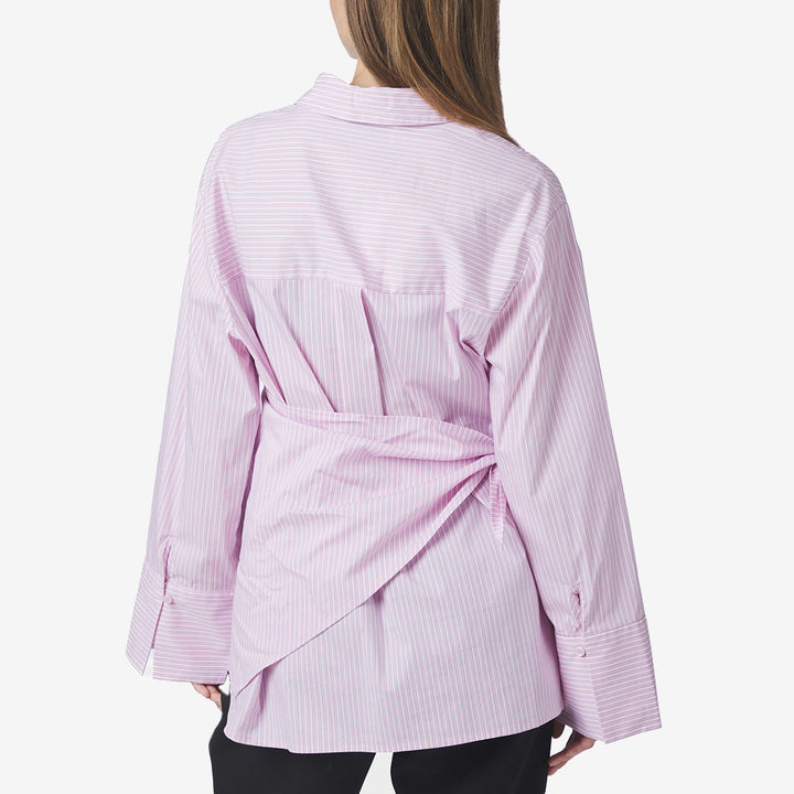 Dita Scarf Stripe Shirt