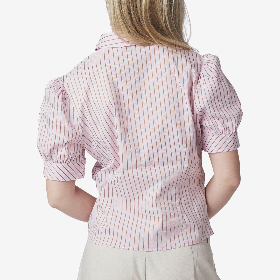 Frannie Structure Stripe Shirt