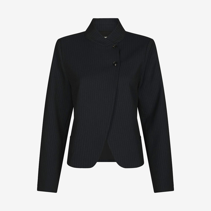 Tiria Slim Pinstripe Blazer