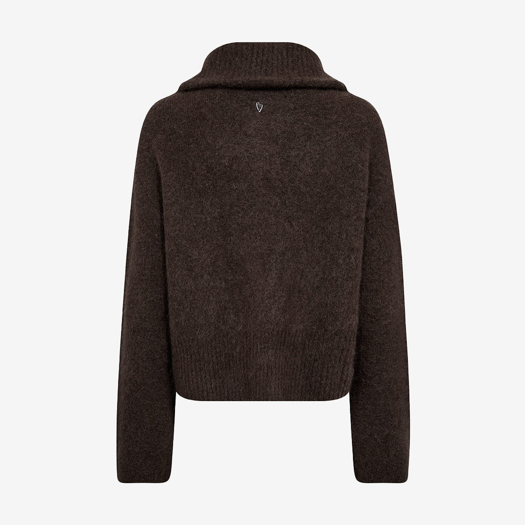 MMHulda Knit Zip Cardigan