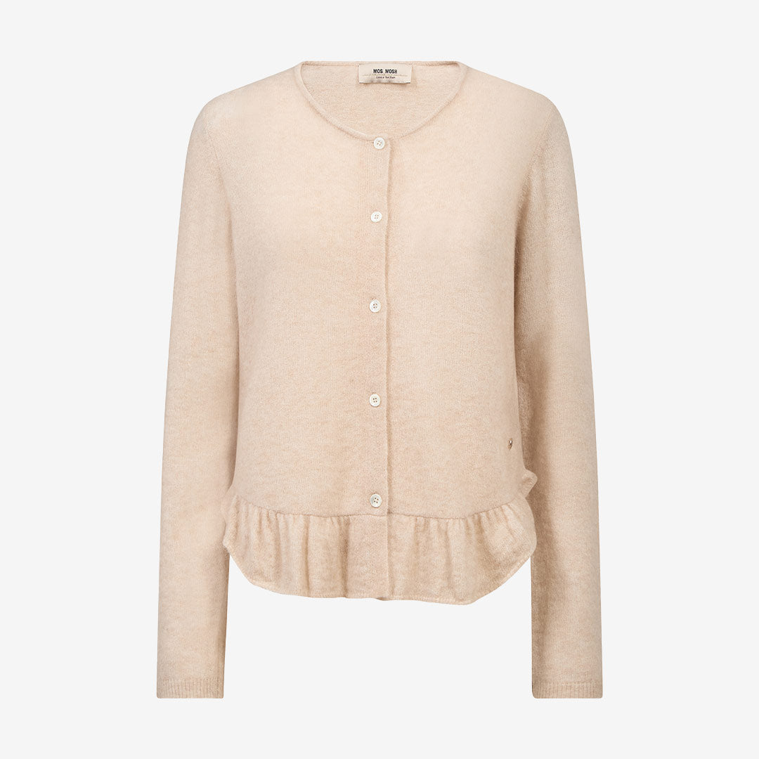 Mos Mosh MMMape Alice Knit Cardigan dam Doeskin 177560
