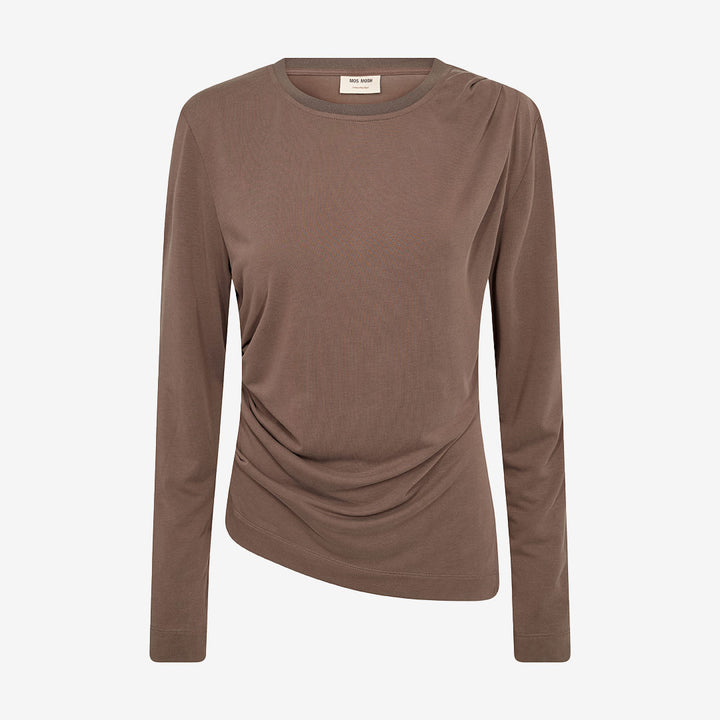 MMAmi O-LS Draped Tee