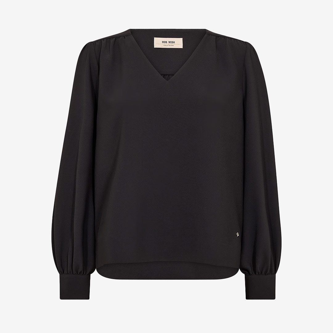 Mos Mosh MMKylie Miley Blouse dam Black 181820