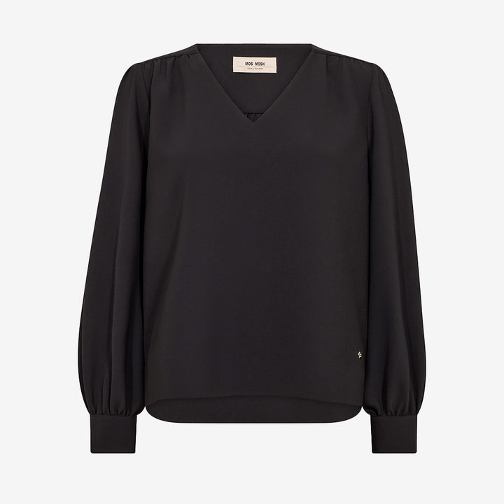 Mos Mosh MMKylie Miley Blouse dam Black 181820