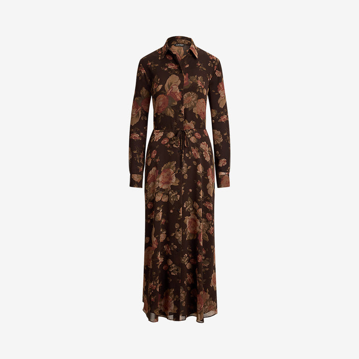 WOVEN-SHIRT DRESS-DRESSES