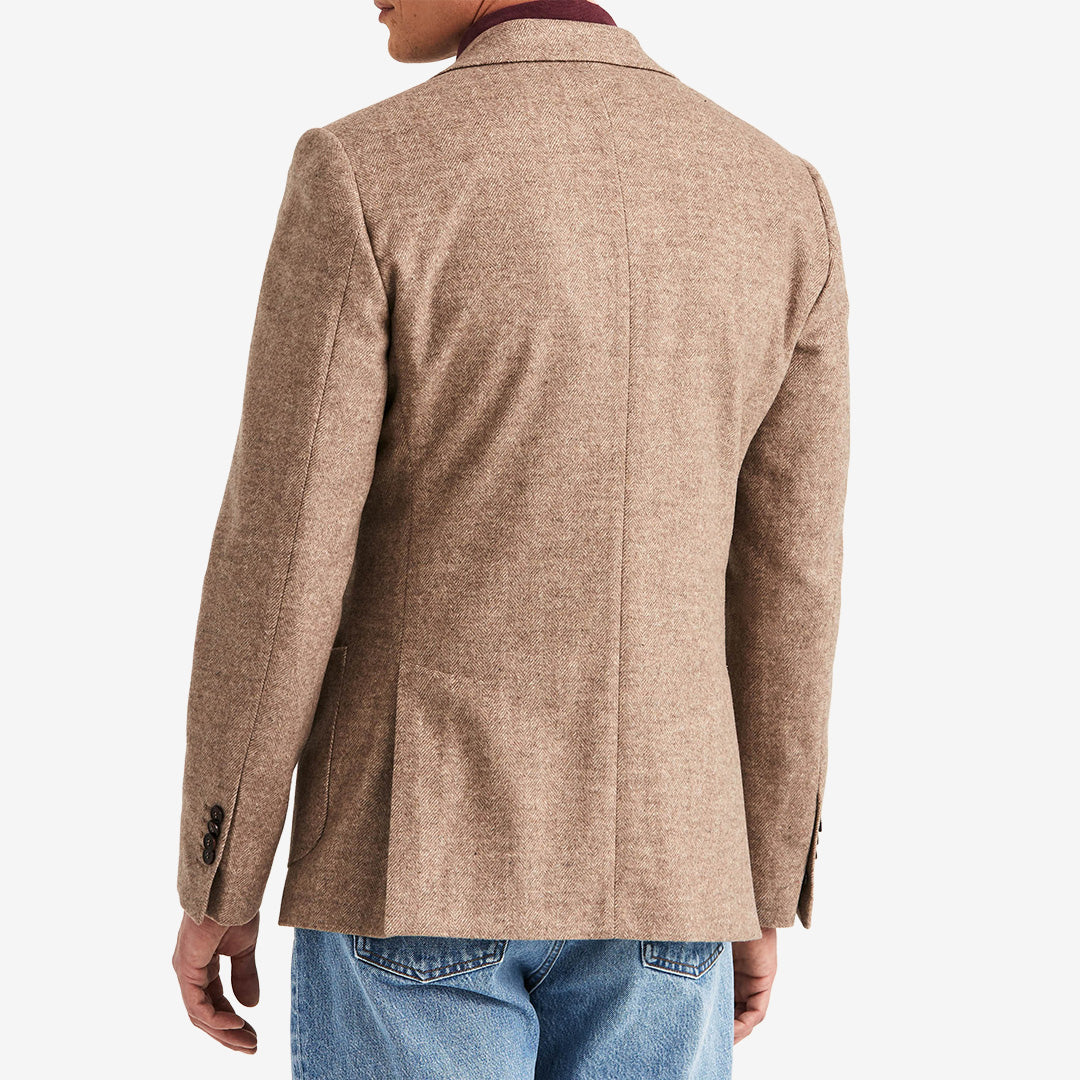 Soft Herringbone Jacket