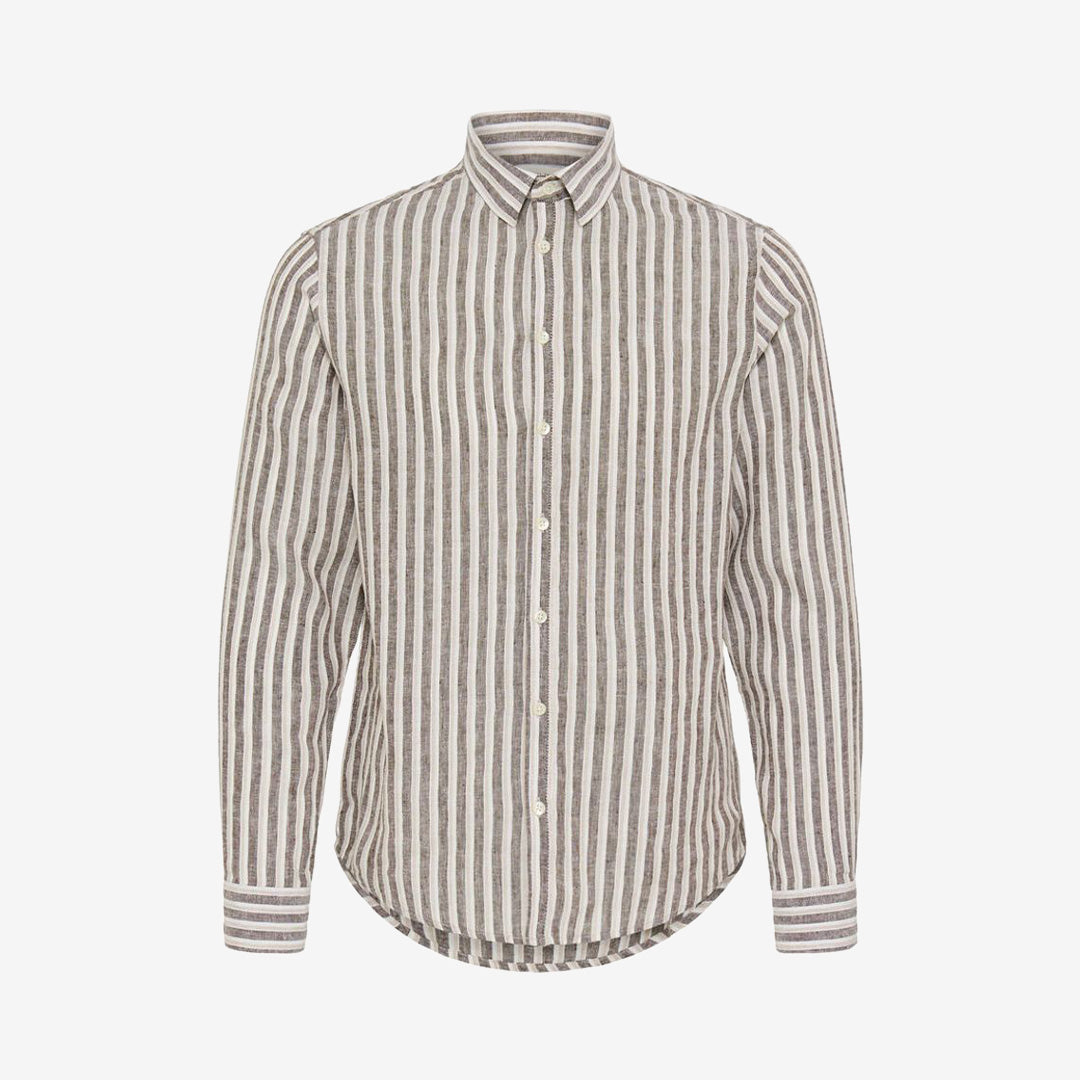 CFRISSA LS STRIPED LINEN