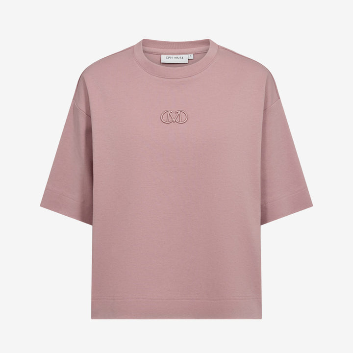 Copenhagen Muse CMMuse Tee dam oversized T-shirt Woodrose 208309