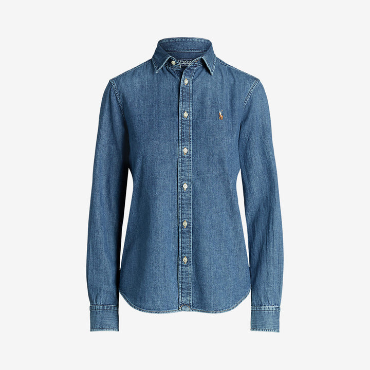 LS CRLTE ST-LONG SLEEVE-BUTTON FRONT SHIRT