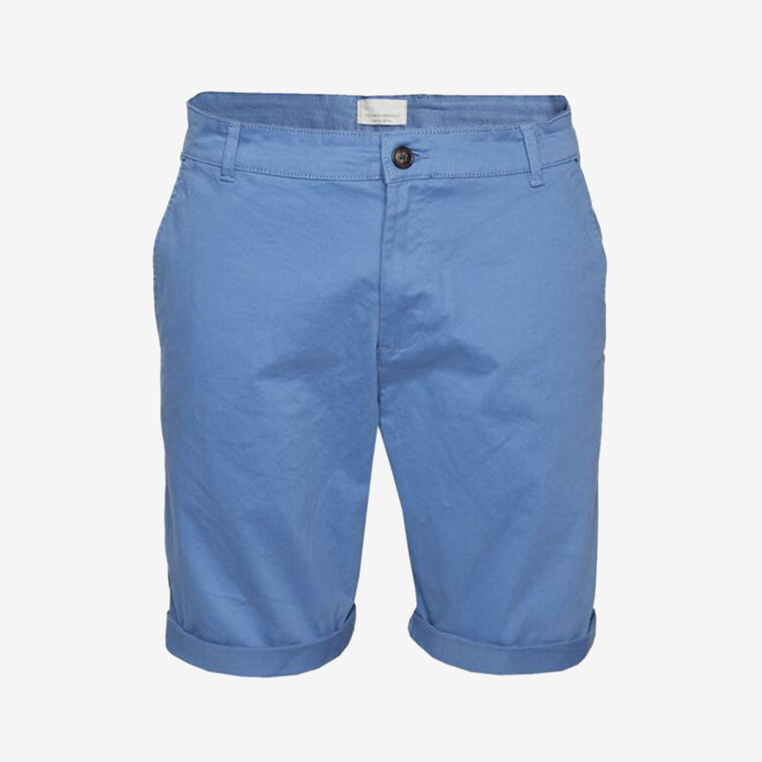 Shorts från Solid i Quiet Harbor med fickor och stretch i bomullsblandning