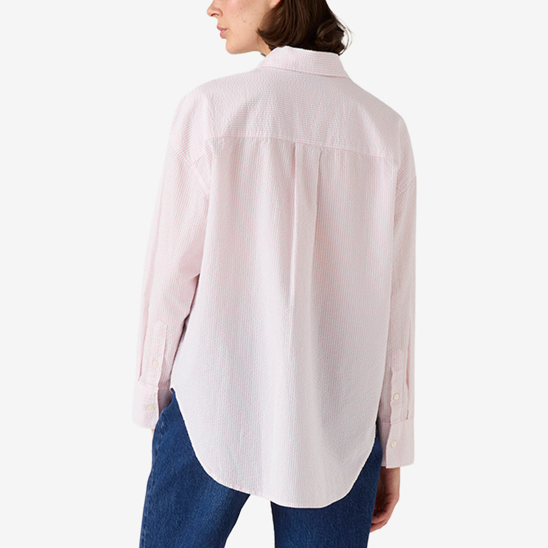 Casual Seersucker Shirt