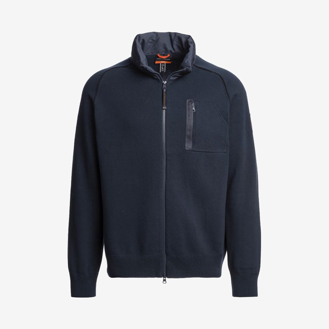 Parajumpers Bargany stickad tröja i färgen Ink Blue för herr