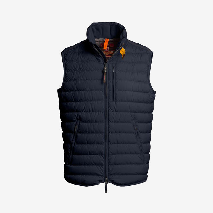 Parajumpers Perfect väst i färgen Blue Navy för herr, lätt och värmande