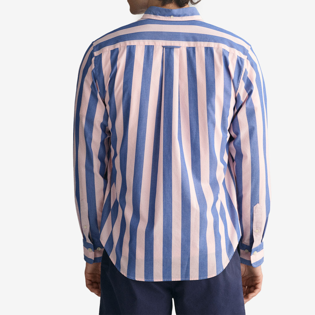 REG POPLIN PARASOL STRIPE SHIRT