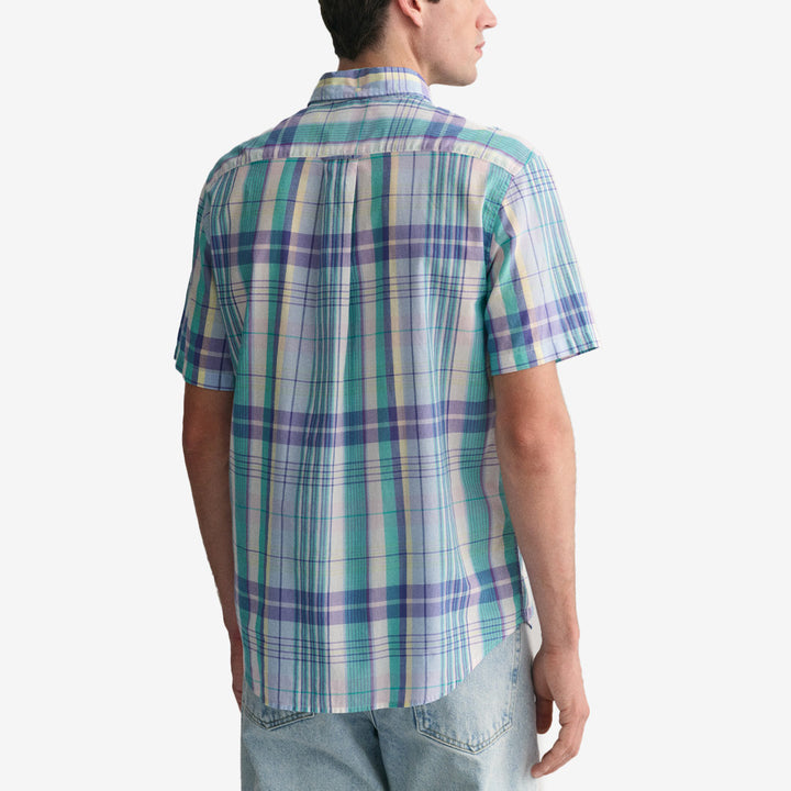 REG COLORFUL MADRAS SS SHIRT