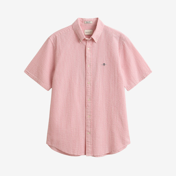 REG SEERSUCKER STRIPE SS SHIRT