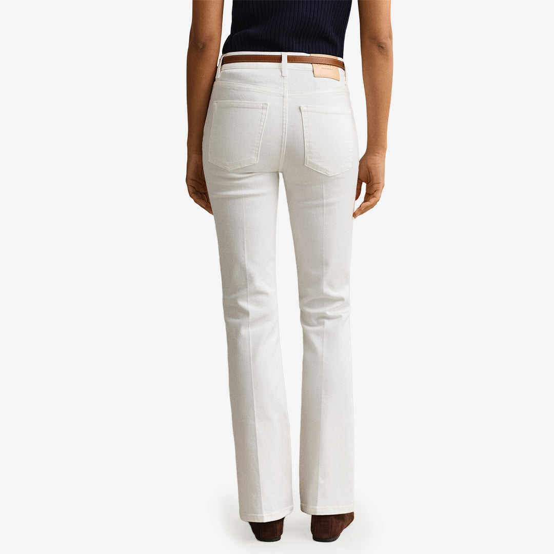 SLIM FLARE STRETCH JEANS