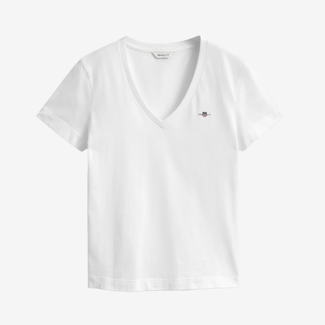 REG SHIELD SS V-NECK T-SHIRT