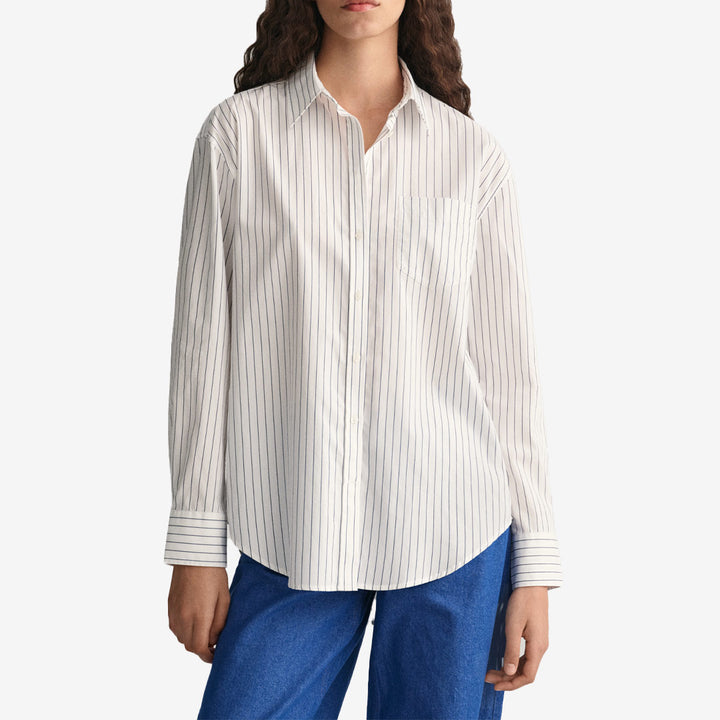 REL STRIPED POPLIN SHIRT