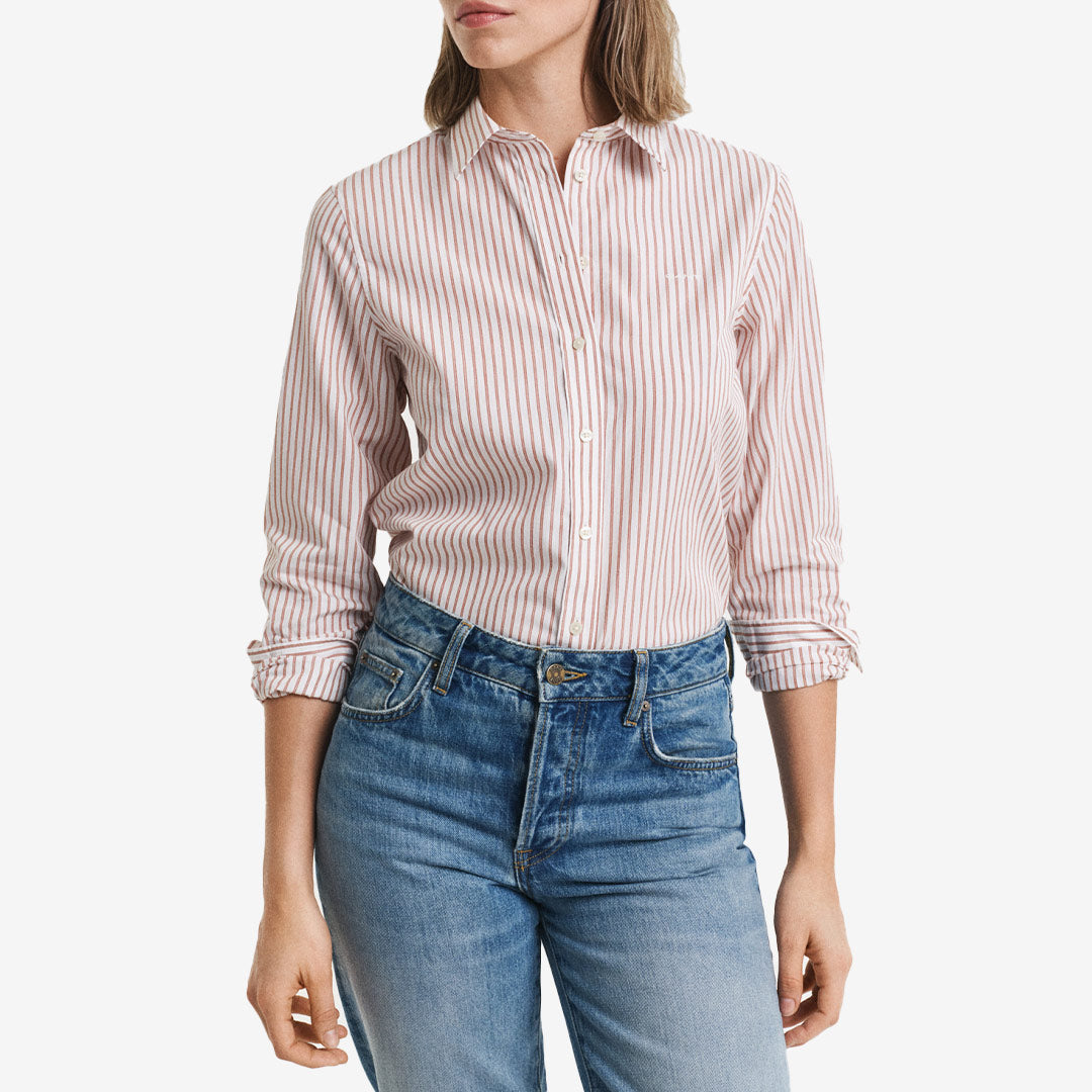 REG CLASSIC POPLIN STRIPED SHIRT