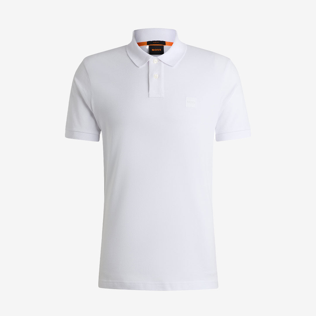 BOSS Orange Passenger polo white herr